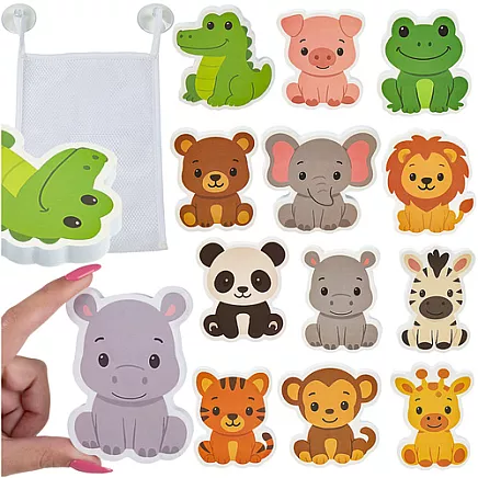 Foam bath stickers - animals 26600