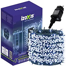 LED āra virtene 500 LED 35m Izoxis 24899, auksti balta