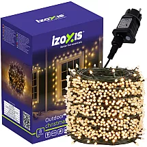 Āra LED virtene 500 LED 35m Izoxis 24898, silti balta