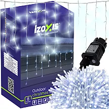 Āra LED virtene lāstekas Izoxis 26711, 300 LED 15m, auksti balta