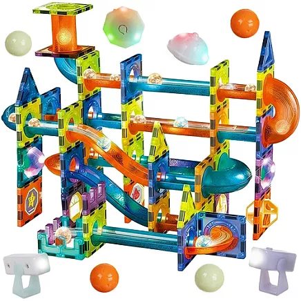 Magnetic blocks - ball track 110 pieces 25766