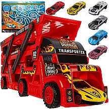 Iso Trade kravas automašīnu piekabes komplekts ar 6 automašīnām