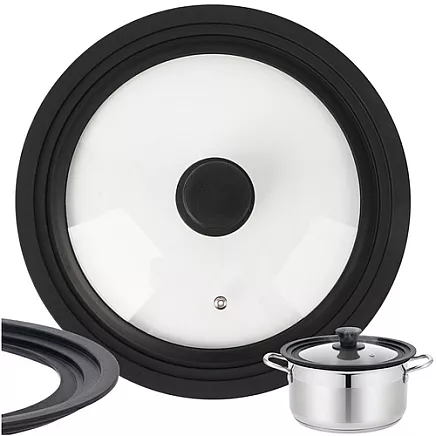 3-in-1 silicone lid 24/26/28cm Ruhhy 25560