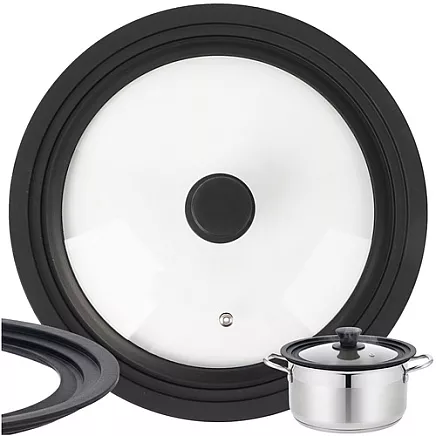 3-in-1 silicone lid 28/30/32cm Ruhhy 25561