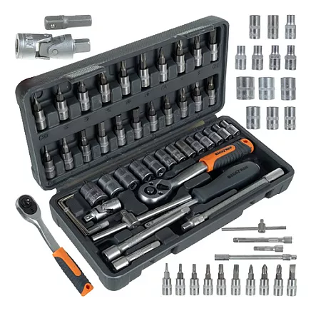Tool set in a 46-piece case. Bigstreen 26844