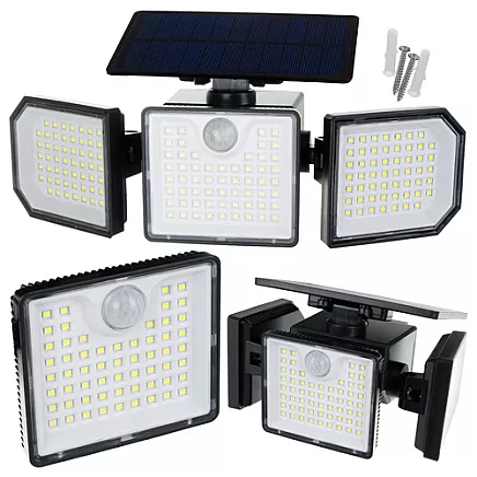 Solar lamp 167LED 500lm Izoxis 24633