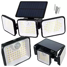 Saules lampa Izoxis 26875 ar 180 LED, kustības sensoru un IP65 aizsardzību
