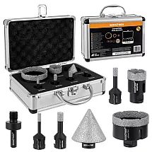 Otwornice diamentowe- zestaw 7szt. Bigstren 27080