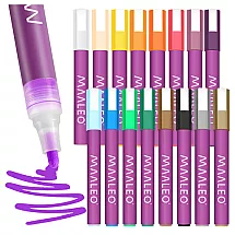 Akrila marķieru komplekts x16 akmeņiem