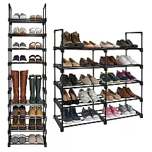 Ruhhy 10-level shoe shelf 45x30x174cm