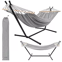 Garden hammock 200x150cm Gardlov with frame 27293
