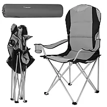Trizand Black and Gray Fishing Chair
