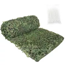 Masking net 4x6m + 100 pcs Gardlov bands