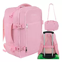 Plecak turystyczny 40x25x20cm różowy Trizand