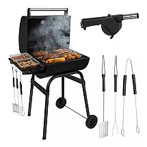 Grill ogrodowy z pokrywą 82x51x117cm Kaminer