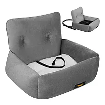 Fotelik samochodowy dla psa S 44x35x30cm Purlov