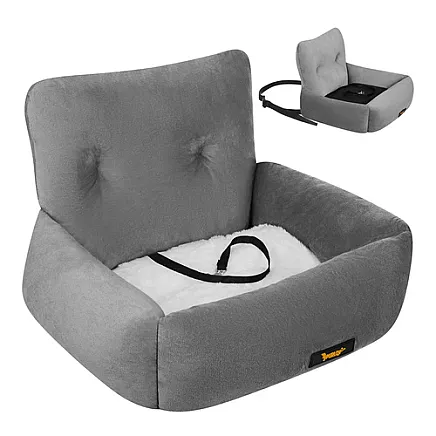 Fotelik samochodowy dla psa S 44x35x30cm Purlov