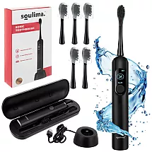 Soulima 26851 black sonic toothbrush