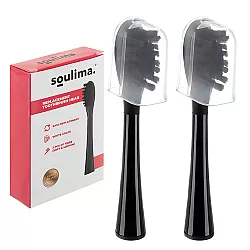 Black toothbrush head 2 pcs Soulima 26932