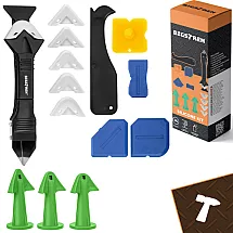 Szpachelki i końcówki do silikonu - 14el. Bigstren