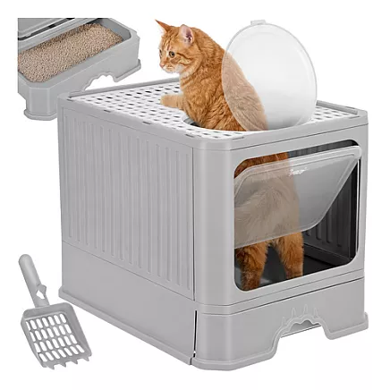 Cat litter box 36x38x50cm + Purlov scoop