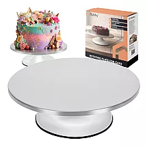 Ruhhy metal rotating platter