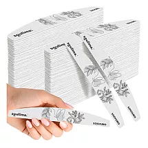 Slim nail file - boat shape 100 pcs Soulima