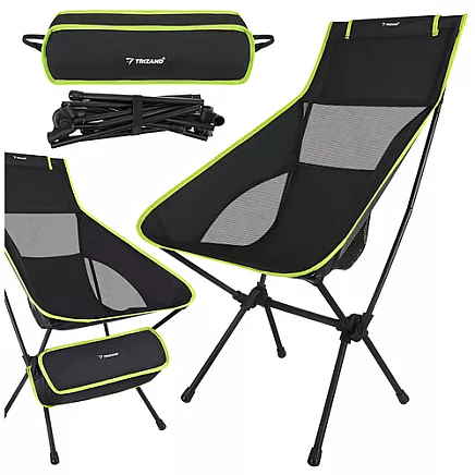 Fishing chair 41x52x86cm black Trizand