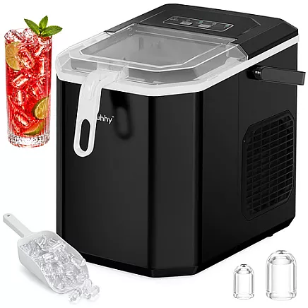 Ice cube maker 1.2l black Ruhhy