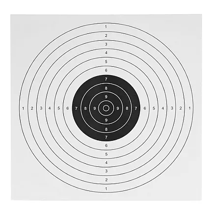 Trizand 50x50cm shooting target