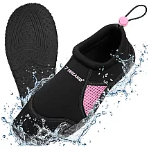Black and pink water shoes - size 39 5mm Trizand