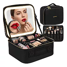 Soulima 27236 LED Cosmetic Case with Mirror