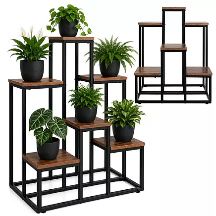 Standing flower stand 67cm - 6 shelves Gardlov