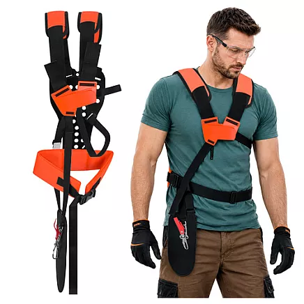 Harness/straps for the Bigstreen petrol brushcutter
