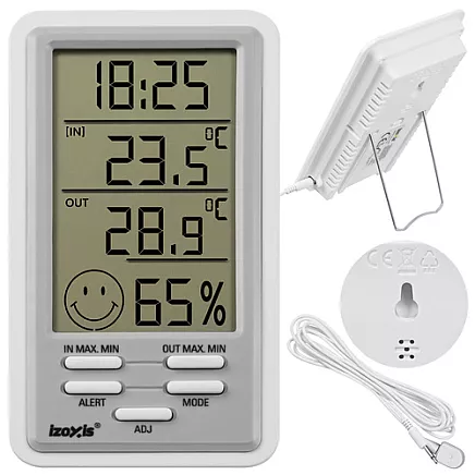 Izoxis weather station 14.5x8x2.4cm