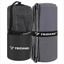 Quick-drying towel 180x100cm gray Trizand