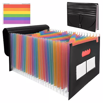 Maaleo 24-compartment document folder
