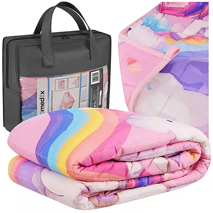 Isomedix Pink Weighted Blanket 100x150 3kg