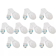 Security - lock for cabinets 10 pcs. white