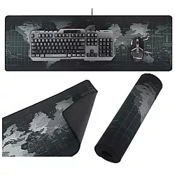 Mouse pad keyboard gray