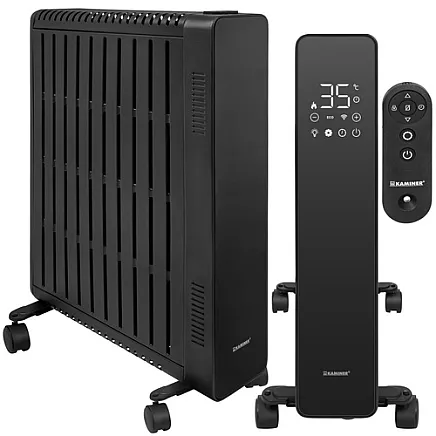 Kaminer Arvell black oil electric radiator