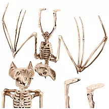 Bat skeleton - decoration 30cm Glimz