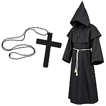 Glimz Halloween Monk Costume