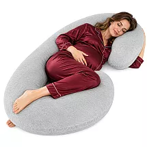 Soulima C-shaped pregnancy pillow