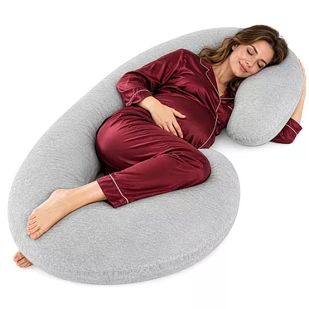 Soulima C-shaped pregnancy pillow