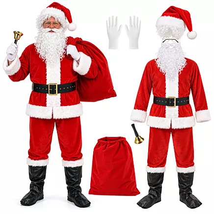 Glimz Santa Claus Costume