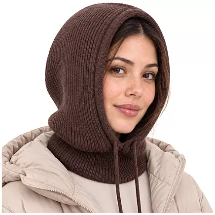 Winter scarf - brown Glimz