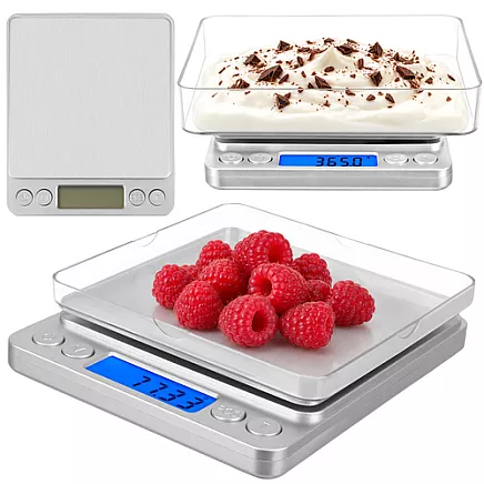 Kitchen scale 500x0.01g Zortiva