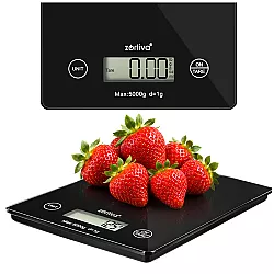 Waga kuchenna płaska 5000g/1g Zortiva