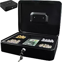 Liels Metāla Seifs Naudas Dokumentu Glabāšanai